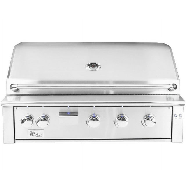 Summerset Alturi 42-inch 3-burner Built-in Natural Gas Grill With Red Brass Burners & Rotisserie - ALT42RB-NG