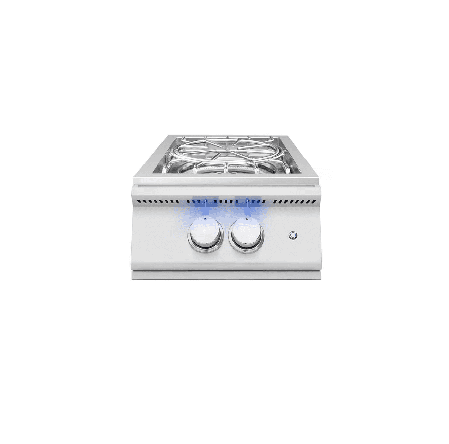 Stainless Steel Built-In Natural Gas Power Burner with LED Control