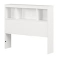 thumbnail image 1 of Summertime Bookcase Headboard White, 1 of 10