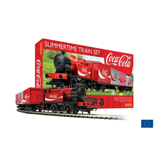 Summertime Coca- Cola Train Set