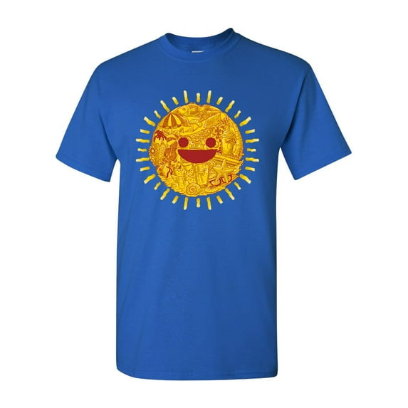Summertime Happiness Salih Gonenli Artworks Funny DT Adult T-Shirt Tee