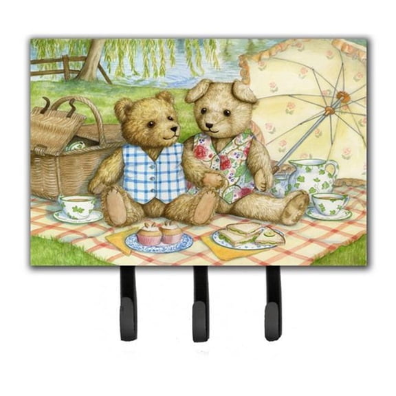 Summertime Teddy Bears Picnic Leash or Key Holder