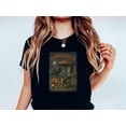 thumbnail image 1 of Summerween Beach T-Shirt: Spooky Summer Vibes, Full Size S-5XL, 1 of 5