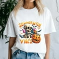 thumbnail image 1 of Summerween Shirt, Summer Halloween TShirt, Cute Spooky Ghost Tee, Halloween Shirt, Halloween Gift, Ghost Beach , Pumpkin Spooky Season ,Summerween Vibes, 1 of 5
