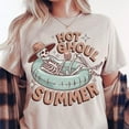 thumbnail image 1 of Summerween Shirt, Summer Halloween Tee, Hot Ghoul Summer T-Shirt, Funny Spooky Season Graphic Shirt for Warm Weather Haunts, 1 of 5