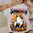 thumbnail image 1 of Summerween Tshirt, Spooky Beach Ghost Tshirt, Halloween In Summer Tshirt, Funny Tropical Spooky Season Tshirt, 1 of 5