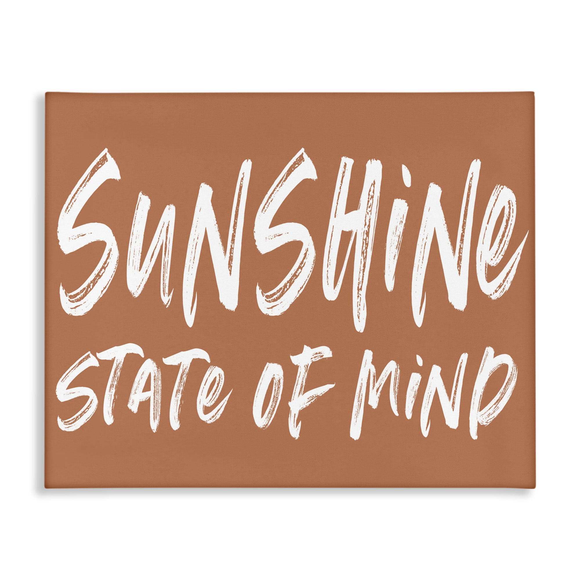 Summery Sunshine State Of Mind Canvas Wall Art, design by Lettered and Lined
