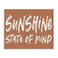 thumbnail image 1 of Stupell Industries Coastal Summery Sunshine State Of Mind Canvas Art, 20 x 16, by Lettered and Lined, 1 of 8