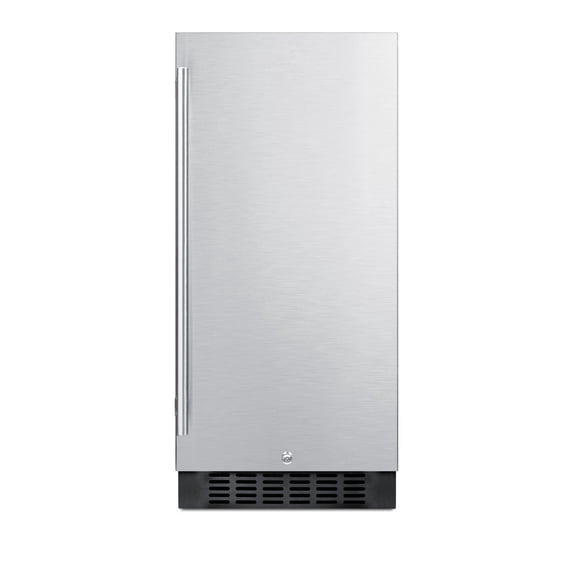 Summit 15-Inch 3.0 Cu. Ft. Commercial Outdoor Rated Compact Refrigerator - Stainless Steel - SPR316OSCSS