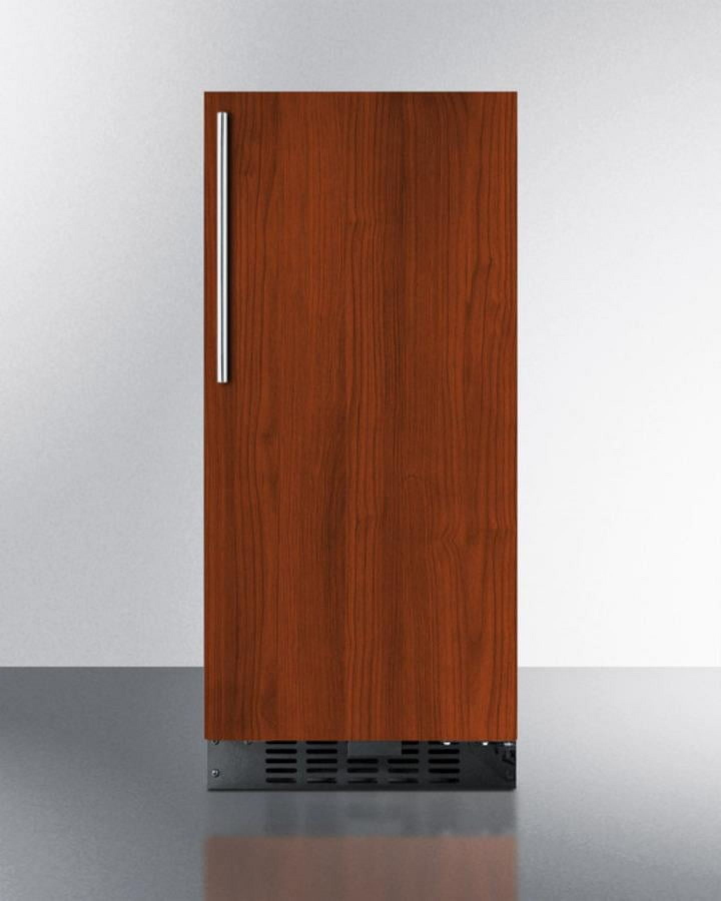 Compact Black Panel Ready Undercounter Smart Refrigerator
