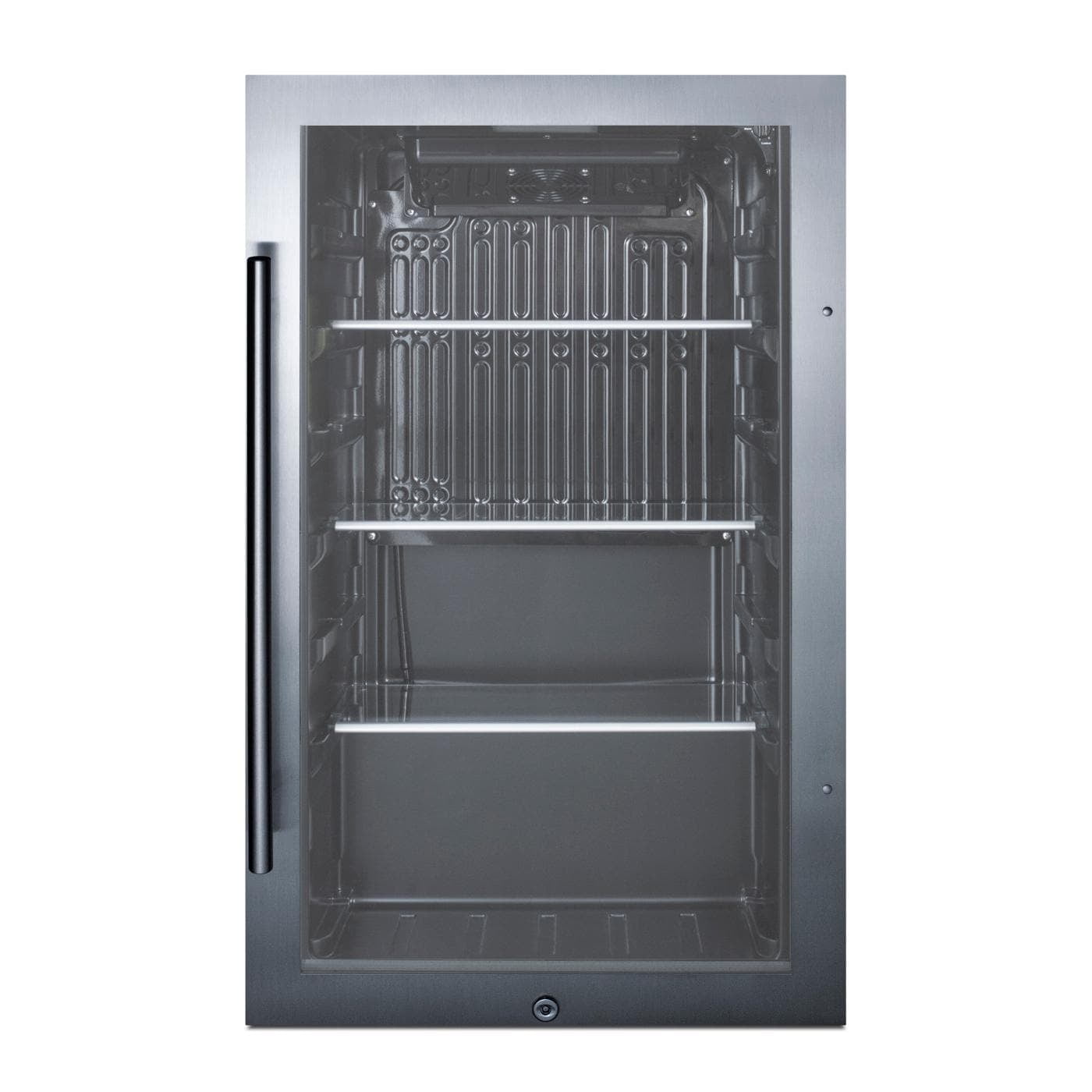 Summit 19-Inch 3.1 Cu. Ft. ADA Compliant Shallow Depth Outdoor Compact Beverage Cooler - SCR1932BADA