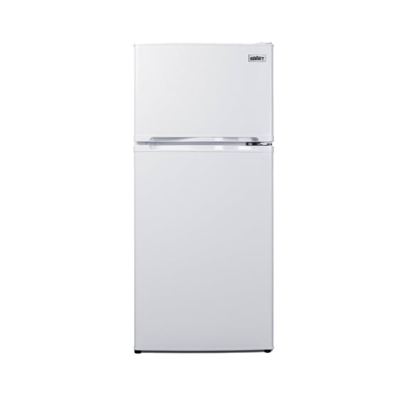 Summit 19 Inch Refrigerator, 4.3 cu.ft. Capacity, Freezer, Undercounter, ADA Compliant, 43 Height, White - FF12LW