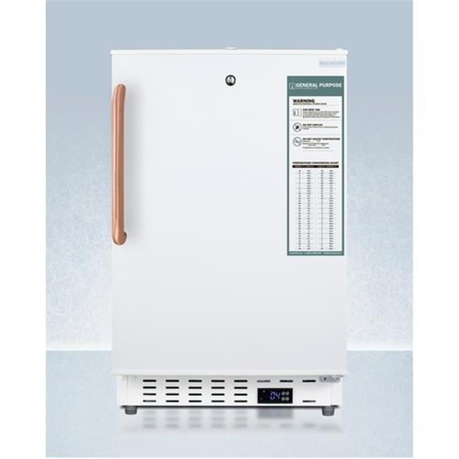 Summit 20" ADA Built-In Healthcare All-Refrigerator - Copper Handle
