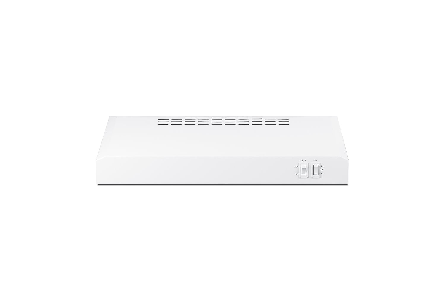 Open Box Summit 20" ADA Under Cabinet Convertible Range Hood - White