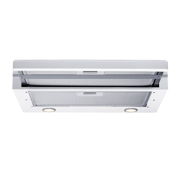 Summit 20 Recirculating Range Hood, Retractable, White - HRTX20W Made in the USA