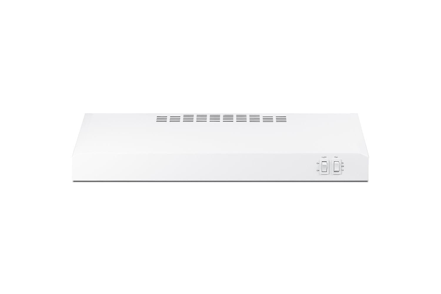 Summit 24" ADA Under Cabinet Convertible Range Hood - White