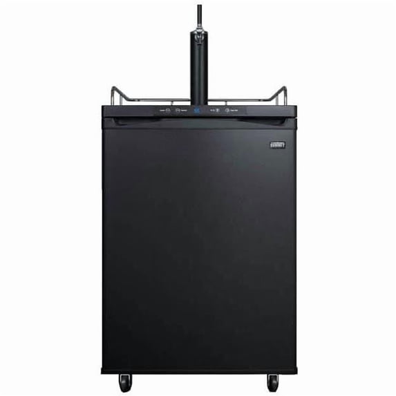 Summit 24-Inch 5.6 Cu. Ft. Freestanding Single Tap Beer Dispenser / Kegerator