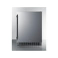 thumbnail image 1 of Summit ASDS2413CSSLHD 24 in. Wide 1.0A ADA Compliant Built-In All-Refrigerator, Stainless Steel, 1 of 1