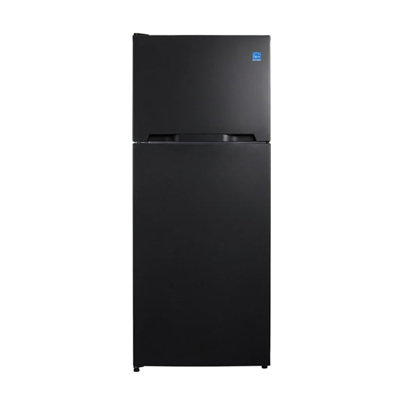 Summit 28 Inch Refrigerator, Top Mount Freezer, Full Size, With Ice Maker, Black - CTR152BIMLHD (Left Handed Door Swing)