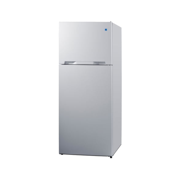 Summit 28 Inch Refrigerator, Top Mount Freezer, Full Size, With Ice Maker, White - CTR151WIMLHD (Left Handed Door Swing)