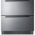 thumbnail image 1 of 30" wide built-in undercounter ADA height 2-drawer outdoor all-refrigerator, 1 of 2
