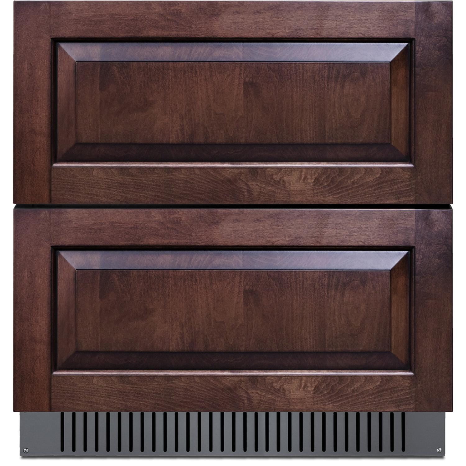 30" wide built-in undercounter ADA height 2-drawer outdoor all-refrigerator