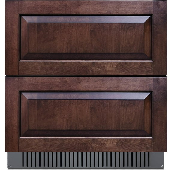 30" wide built-in undercounter ADA height 2-drawer outdoor all-refrigerator