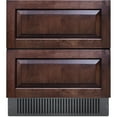 thumbnail image 1 of Summit 30-Inch 5.42 Cu. Ft. 2-Drawer All-Refrigerator - Custom Panel - SPR3032DPNR, 1 of 2