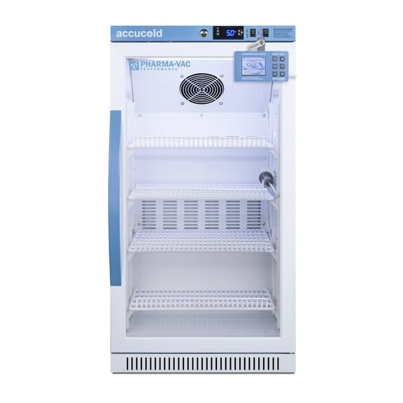 Summit 32" ADA Vaccine Refrigerator Digital Data Logger/Glass Door
