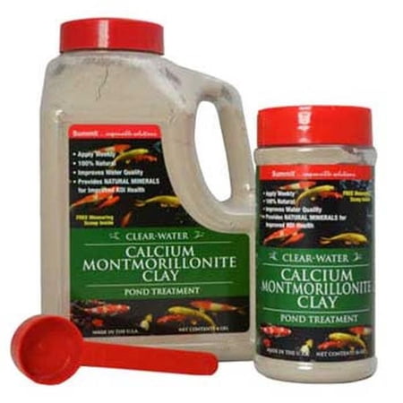 Summit 4 lbs Calcium & Montmorillonite Clear Water Pond Clay
