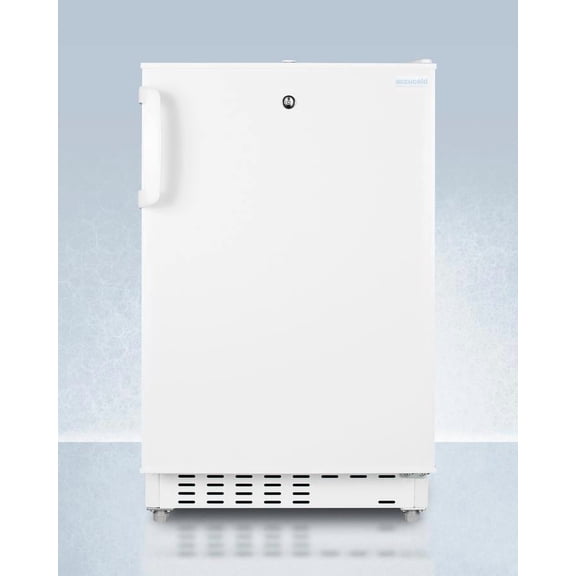 Accucold ADA302RFZ 20" Built-in ADA Undercounter Refrigerator-Freezer, 2.68 Cu.Ft.