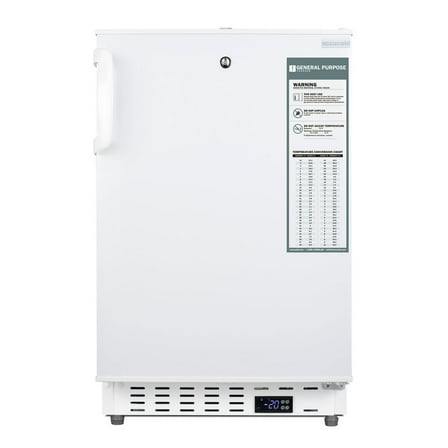 20" Wide Built-In Vaccine All-Freezer, ADA Compliant