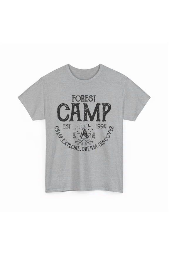 Summit Adventure T-Shirt, Mountain Climbing Tee, Forest Camp Shirt