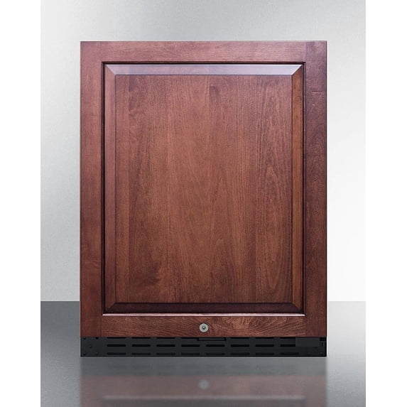 Summit Al55 24 Inches Wide 4.2 Cu. Ft. Ada Compliant Compact Refrigerator - Panel Ready