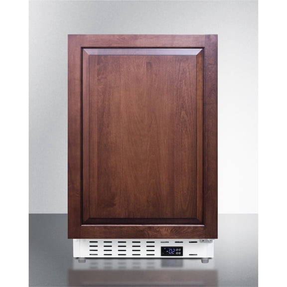 ADA compliant built-in or freestanding 20" wide manual defrost all-freezer for residential use