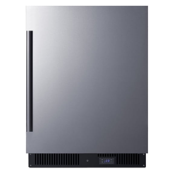 24" Wide Built-In All-Freezer, ADA Compliant, Stainless Steel
