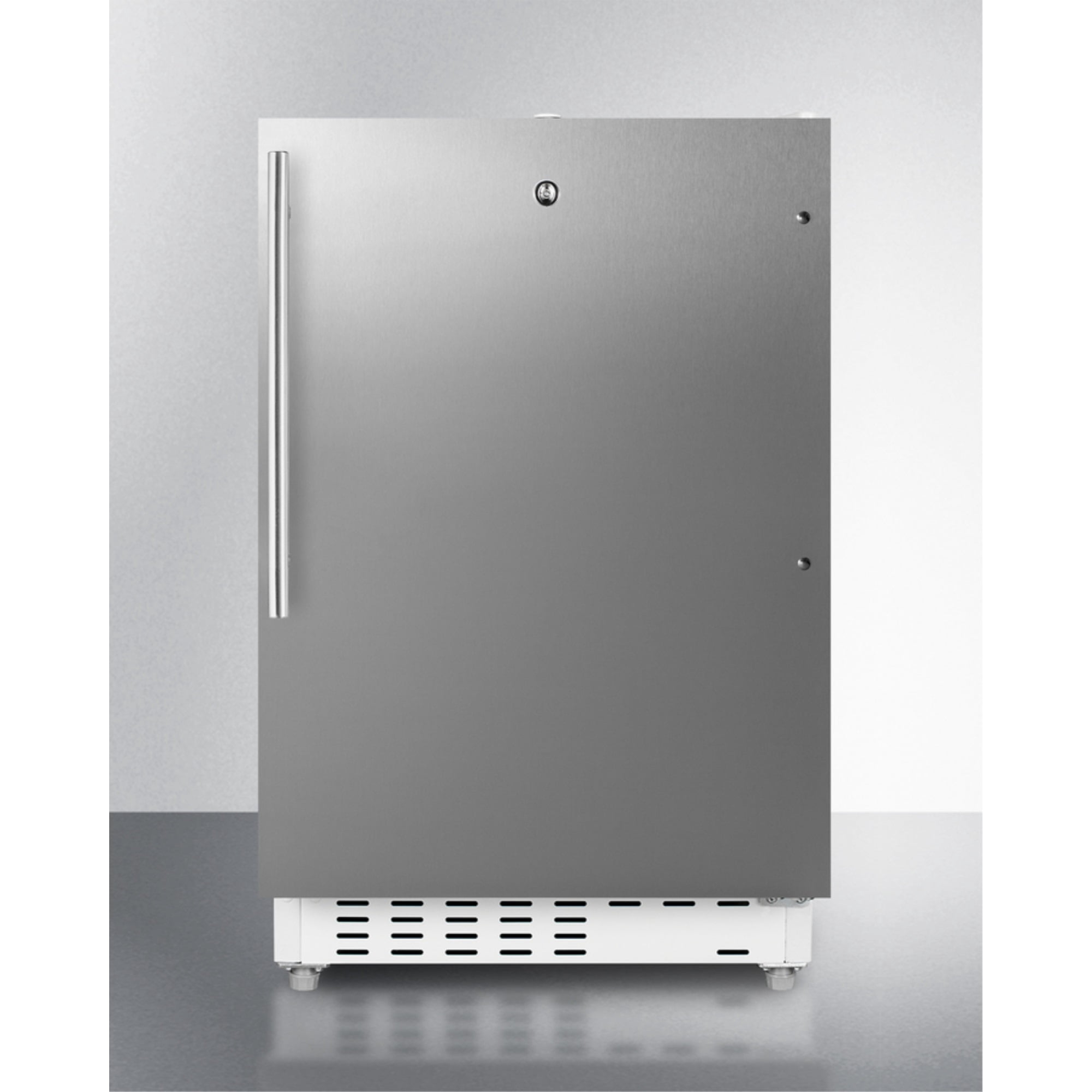 Summit Alrf48csshv 21 In Wide 2.68 Cu. Ft. Compact Refrigerator And Freezer Combo -