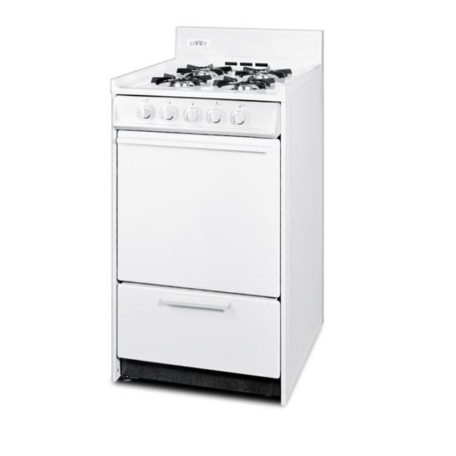 Summit Appliance 20 in. Propane Gas Range, Battery Start