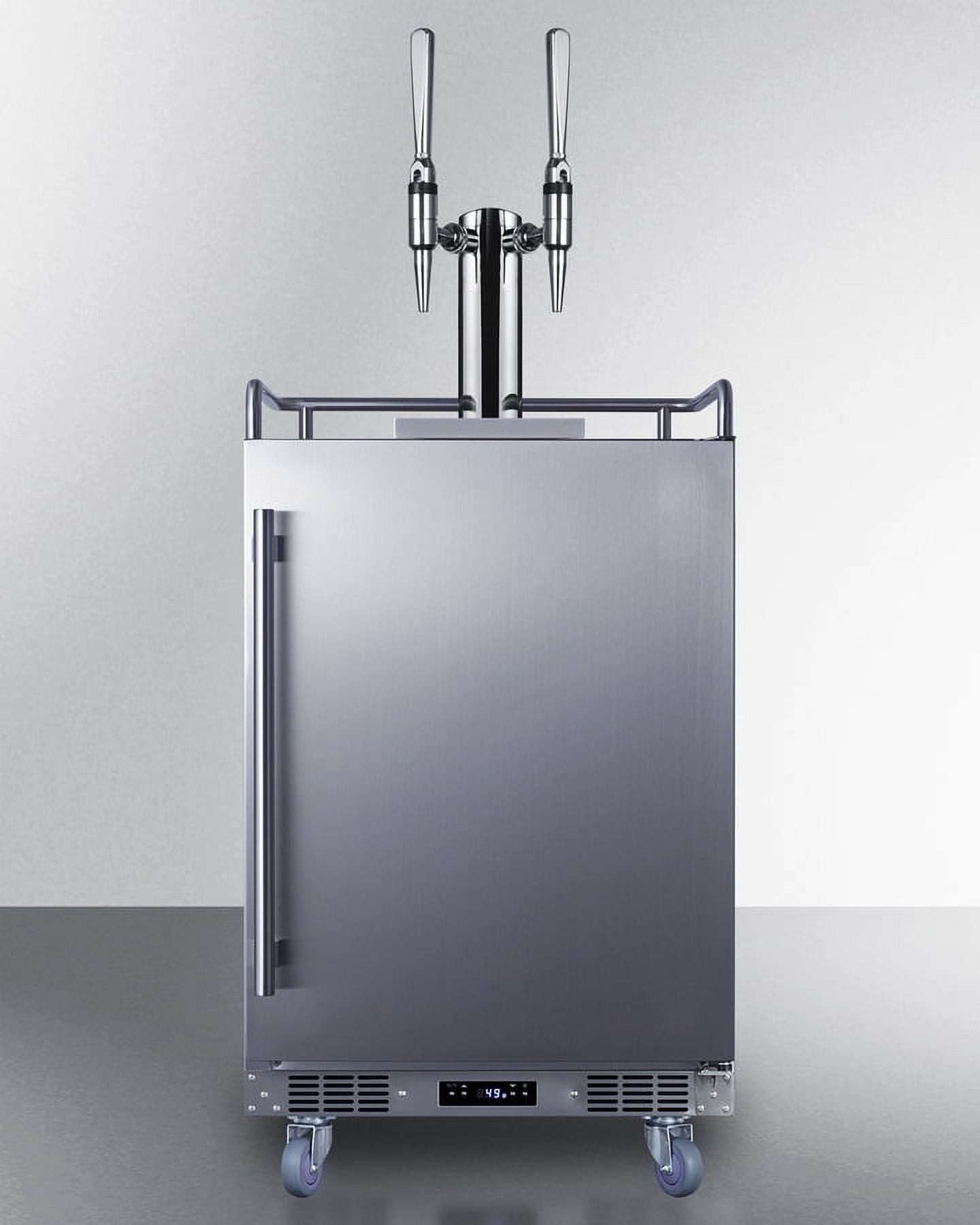 24" Wide Built-In Nitro Coffee Kegerator