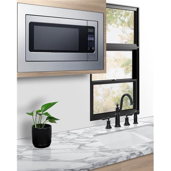 Summit Appliance TKSM30 30 in. Built-In Microwave Trim Kit