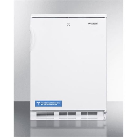 Summit Appliance FF6LWBI 33.5 x 23.63 x 23.5 in. Built-In Undercounter All-Refrigerator, White