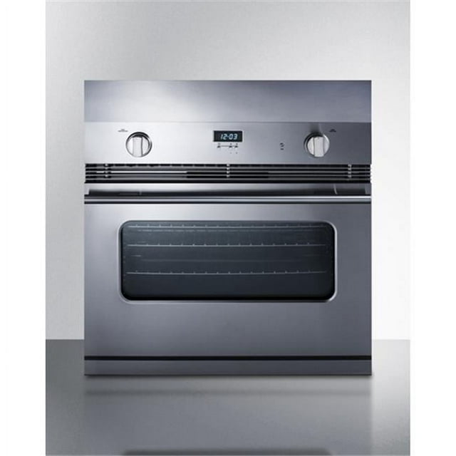 Summit Appliance 4.5 x 30 x 1.25 in. Wall Oven Trim Kit, Stainless
