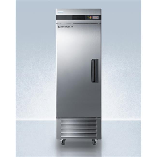 Summit Appliance AFS23MLLH 83.75 x 27.5 x 31 in. 23 cu ft. Pharma-Lab Frost-Free All-Freezer, Stainless Steel