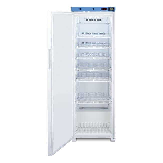 Summit Appliance ACR1601WNSF456LHD 24 in. Upright Healthcare Refrigerator - Certified to NSF & ANSI 456 Vaccine Storage Standard - LHD, White