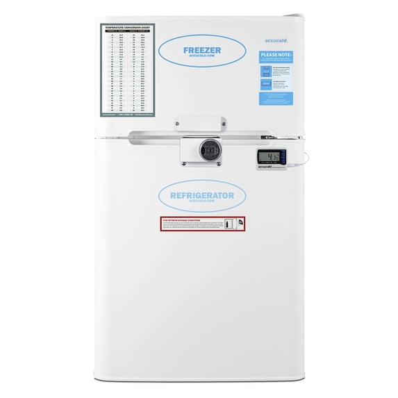 Summit Appliance AGP34RFLCAL 19 in. Wide General Purpose Refrigerator-Freezer, White