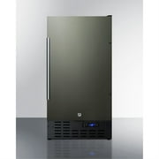 Summit Appliance Basalt 18 inch 2.7 cu. ft. Undercounter Refrigeration with Freezer