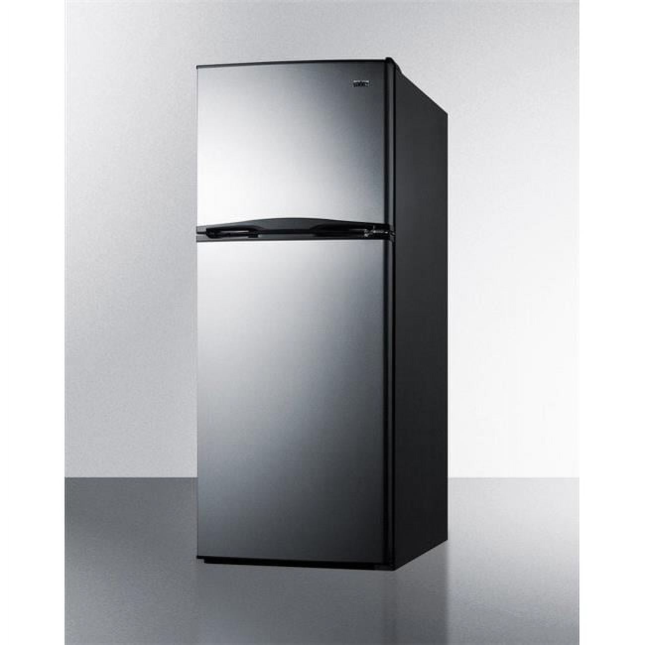 Summit Appliance FF1085SS 24 in. Counter Depth TopFreezer Refrigerator