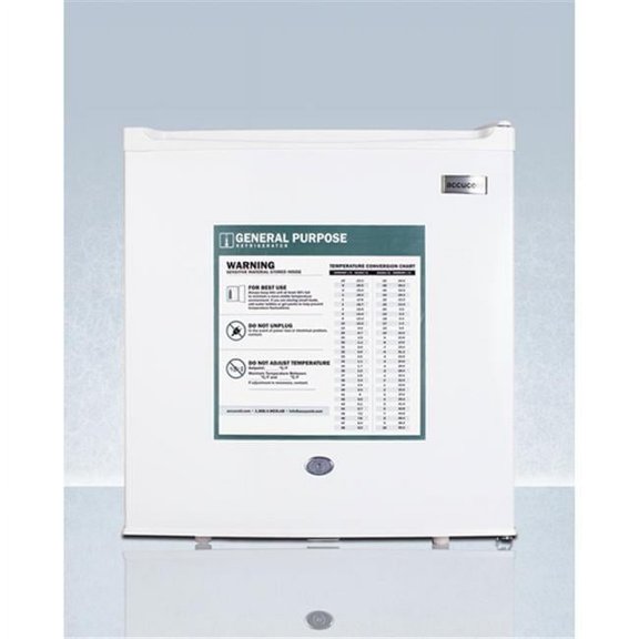 Summit Appliance FFAR23LGP 20.75 x 18.75 x 17.5 in. General Purpose Compact All-Refrigerator, White