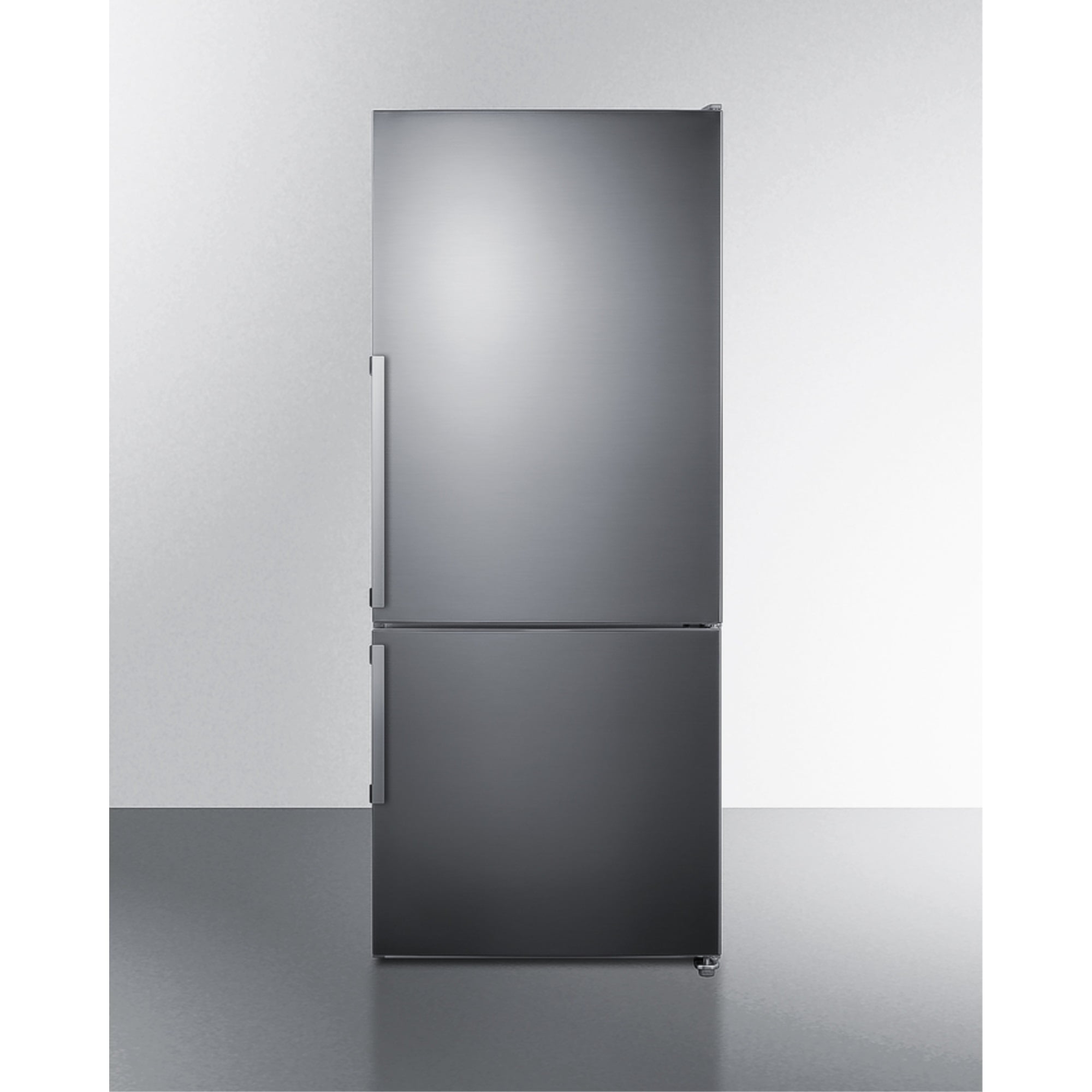 Smad 30 in Freestanding Top Freezer Refrigerator 18.3 Cu ft Stainless Steel  2 Door - Walmart.com