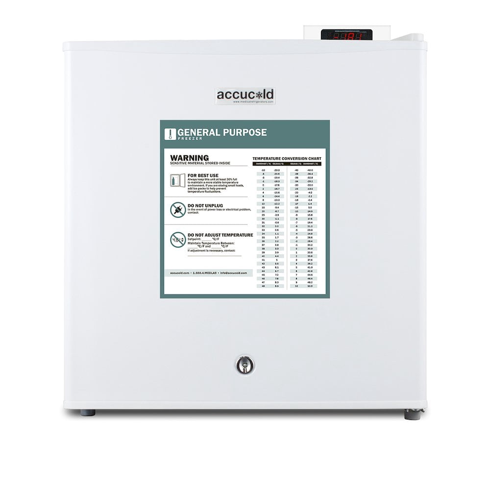 Compact general purpose all-freezer